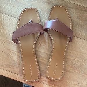 Brand new never worn restoration sandals